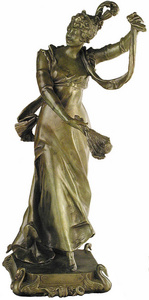 D.120 - Legyezős női figura